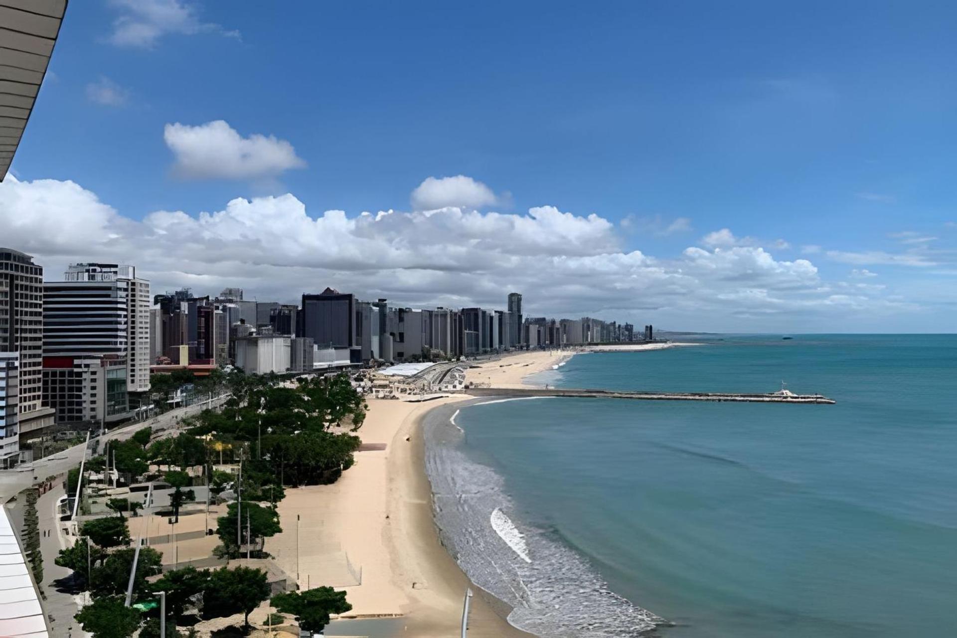 Hosts Br - Flat Frente Mar Na Beira Mar Apartment Fortaleza  Exterior photo